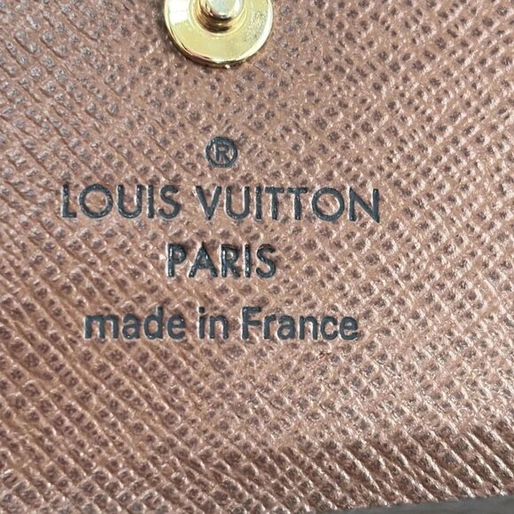 LOUIS VUITTON Multicles 4 Maroon Monogram RFID : confirmed Key Case 321-081825 - Picture 5 of 5